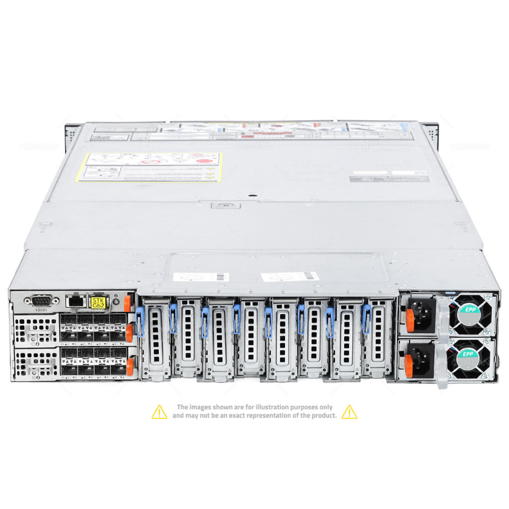 Dell PowerEdge FX2S 2x FC640 2NVME 4x Xeon Gold 6242 256GB RAM 4x3.84TB U.2 NVME 